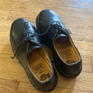 Dr. Martens Black Leather Shoes